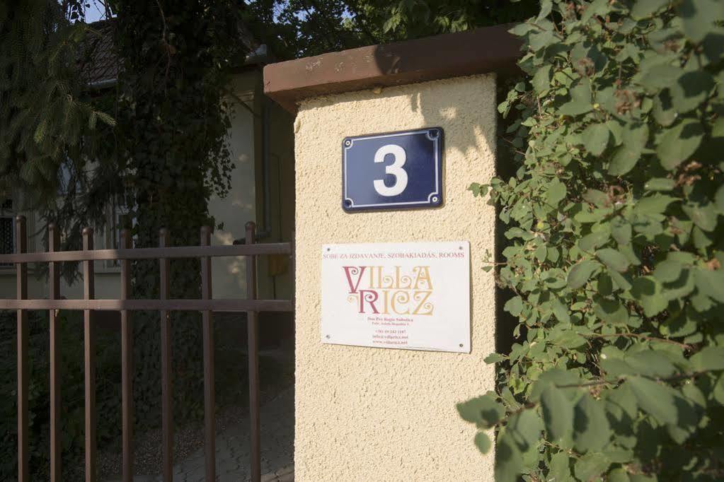 Villa Ricz Palić Dış mekan fotoğraf